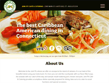 Tablet Screenshot of jerkpitcafe.com